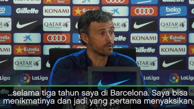 SEPAKBOLA: La Liga: Messi Pemain Terbaik Sepanjang Masa - Enrique