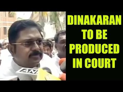 Dinakaran arrested to be produced in court | Oneindia News