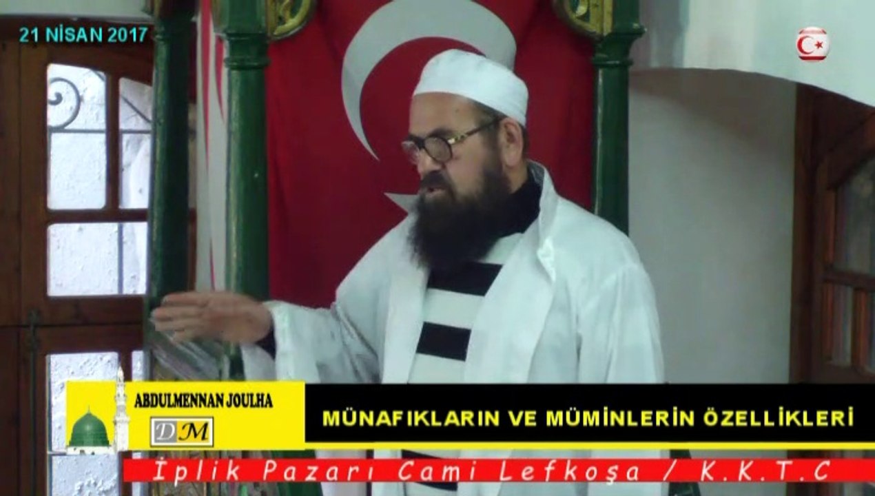 MÜNAFIKLARIN VE MÜMİNLERİN ÖZELLİKLERİ 1/2 (dm)