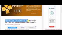 PPSSPP Gold – PSP emulator v1.4.2 Apk [Full Paid]