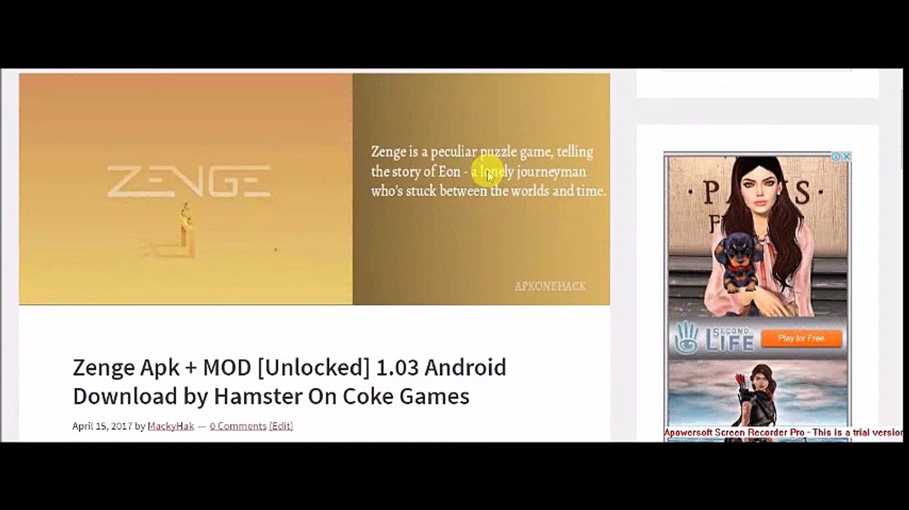 Zenge v1.03 Apk + MOD [Unlocked]