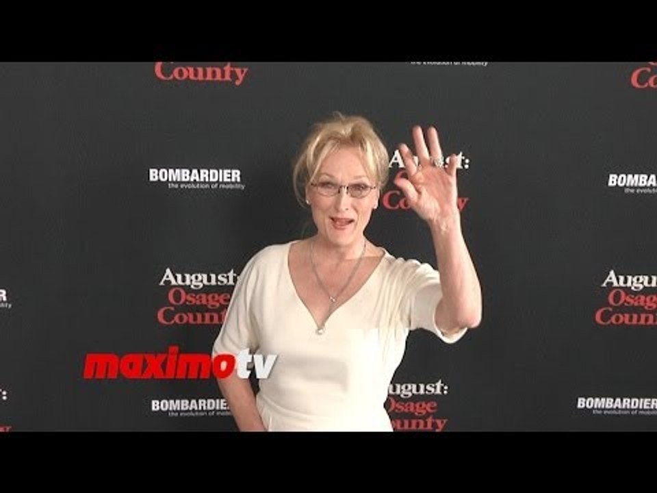 Meryl Streep "August: Osage County" Los Angeles Premiere Red Carpet Arrivals