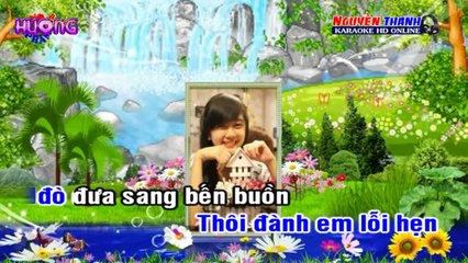 [Karaoke NS ] Tình Ngăn Đôi Bờ_Song ca với Huong Bolero