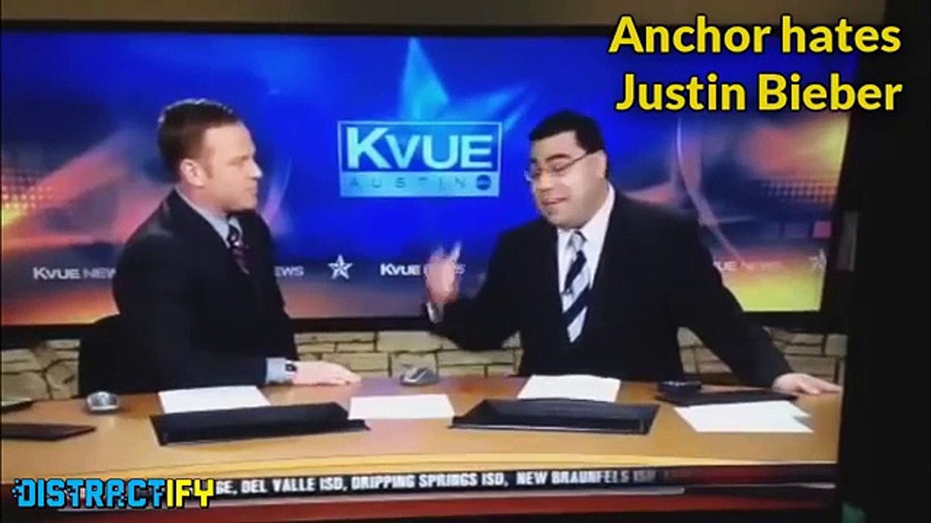 News Anchor Hates Justin Bieber