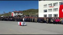 Bitlis Şehidi Törenle Memleketine Uğurlandı