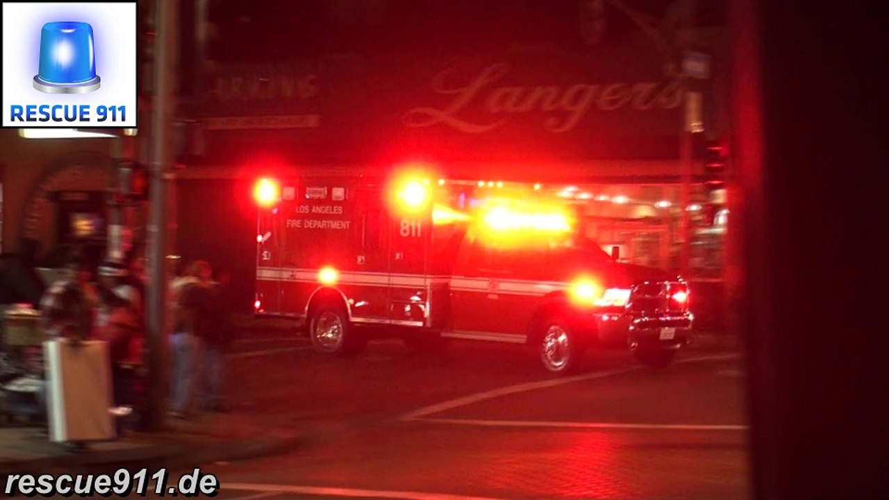 [LAFD] Rescue 811 Los Angeles Fire Department