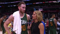 Gordon Hayward Postgame Interview _ Clippers vs Jazz R1G5 _ April 25, 2017