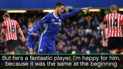 Download Video: Puel lauds 'fantastic' Hazard