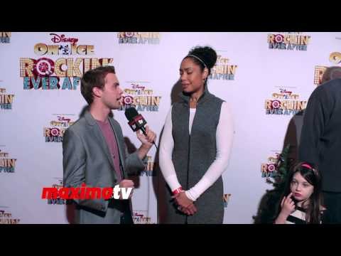 Gina Torres Interview Disney On Ice presents Rockin' Ever After Red Carpet - SUITS