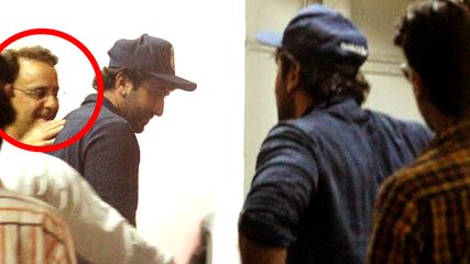 Ranbir Kapoor Visits Vidhu Vinod Chopra's House For Dutt Biopic
