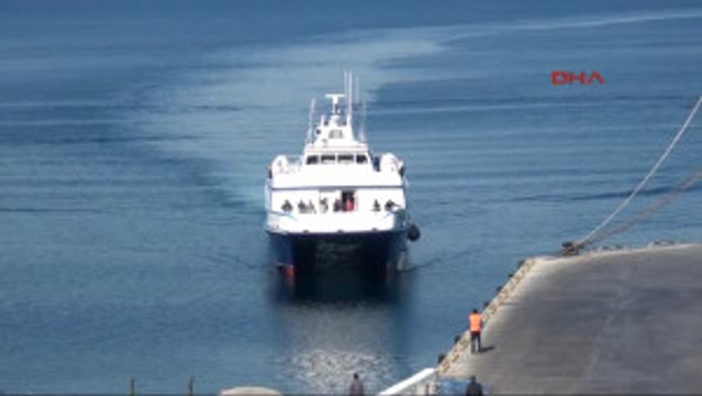 Izmir Dikili- Midilli Feribot Seferleri Başladı
