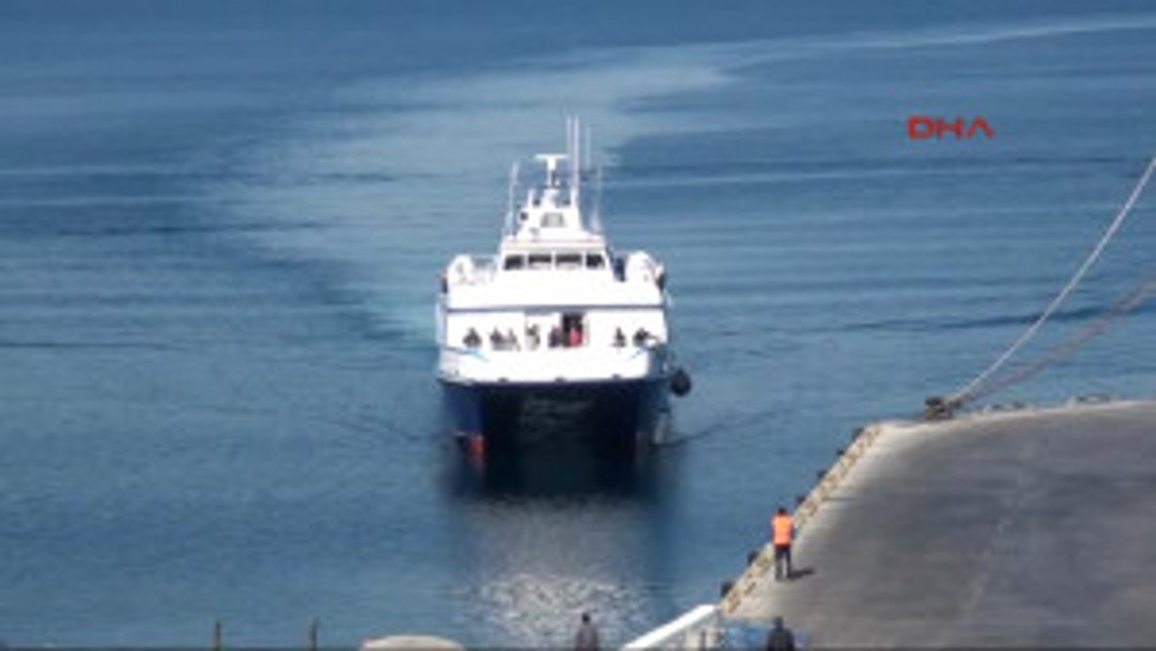 Izmir Dikili- Midilli Feribot Seferleri Başladı