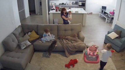 Tu as toujours envie d'etre baby-sitter après avoir vu ça???