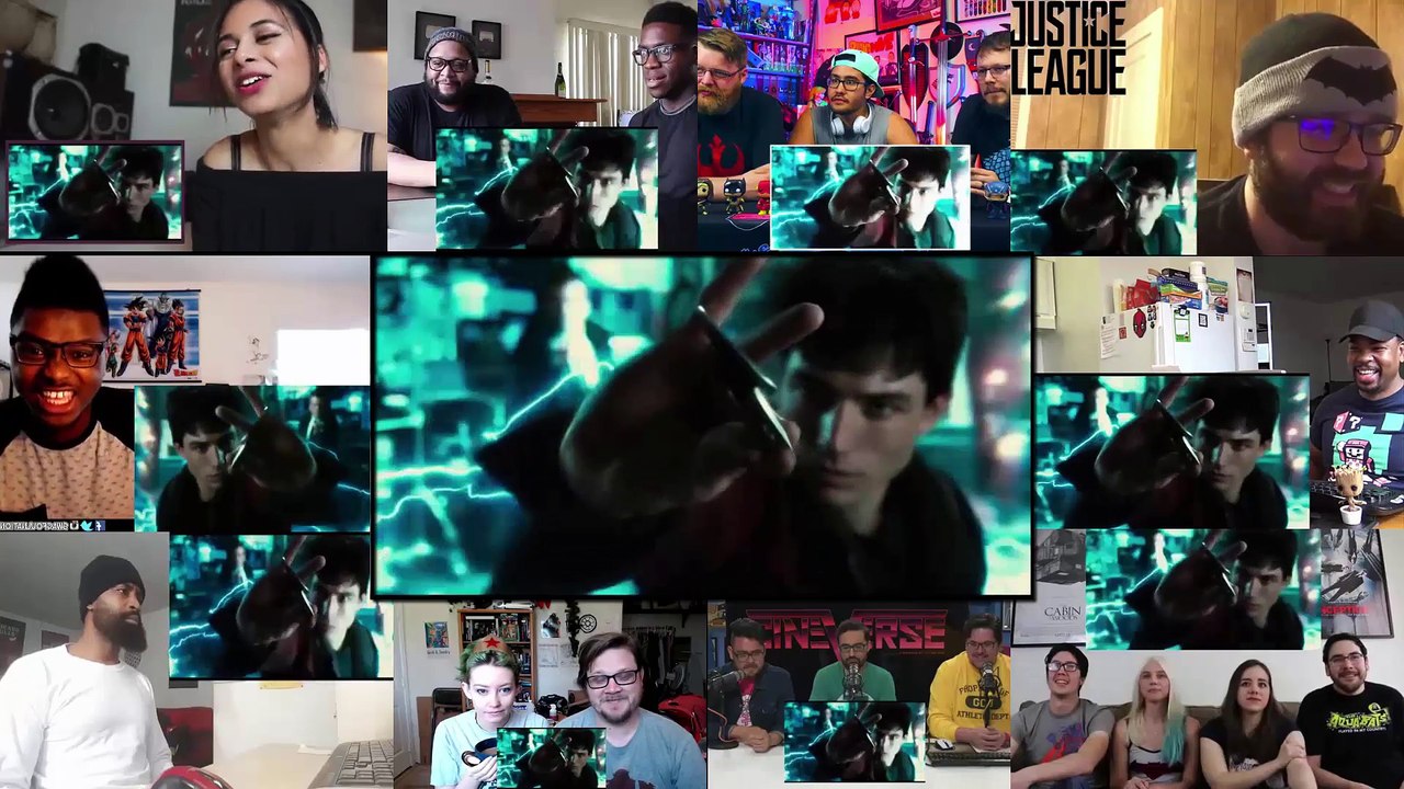 Justice League Official International Trailer #1 REACTIONS MASHUP!!!