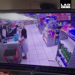 Girl Drops Bottle Of Coke And All Hell Breaks Loose