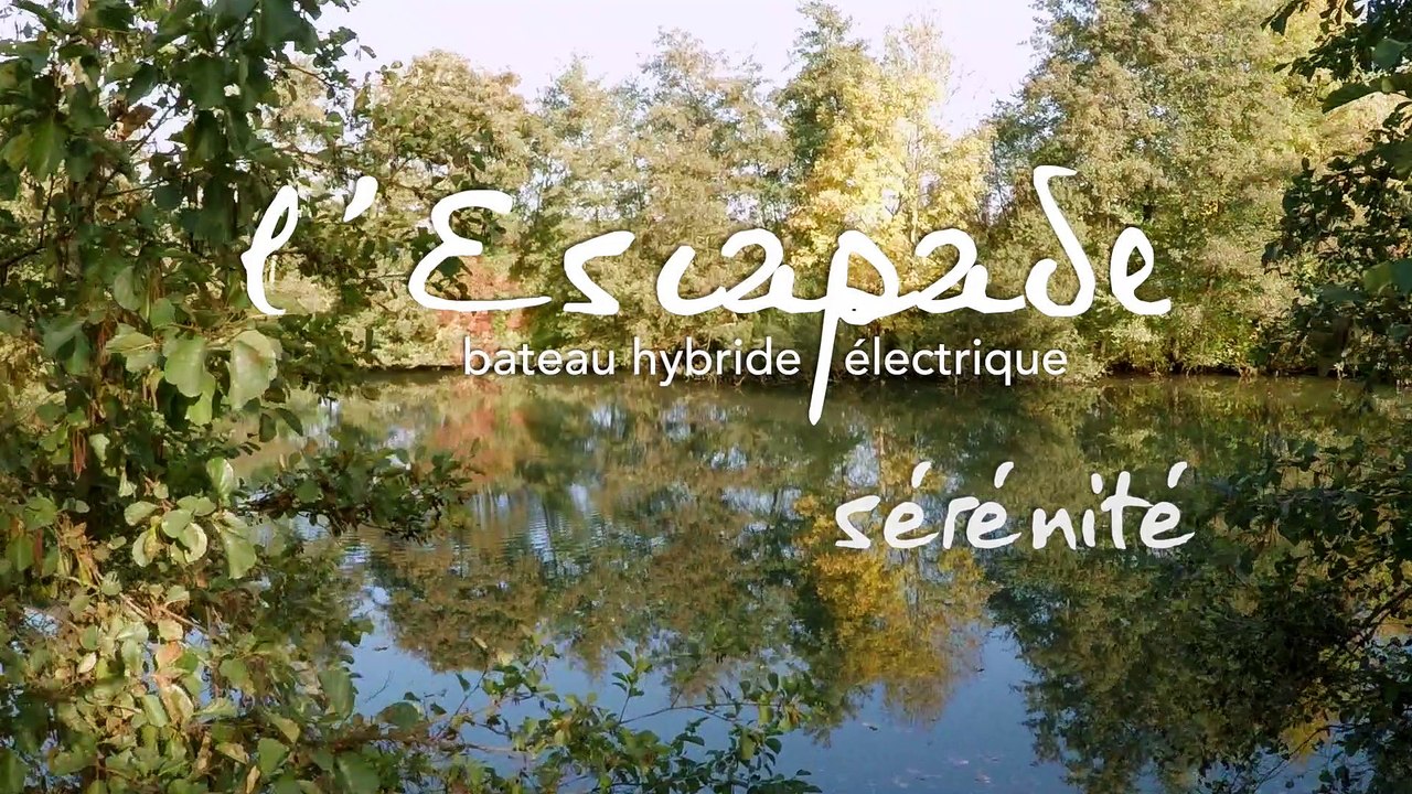 20 secondes de silence avec le bateau hybride l'Escapade