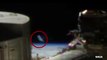 UFO spotted on live NASA feed