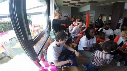 UN MAILLOT POUR LA VIE ! VISITE À L'HOPITAL PARIS R. DEBRÉ