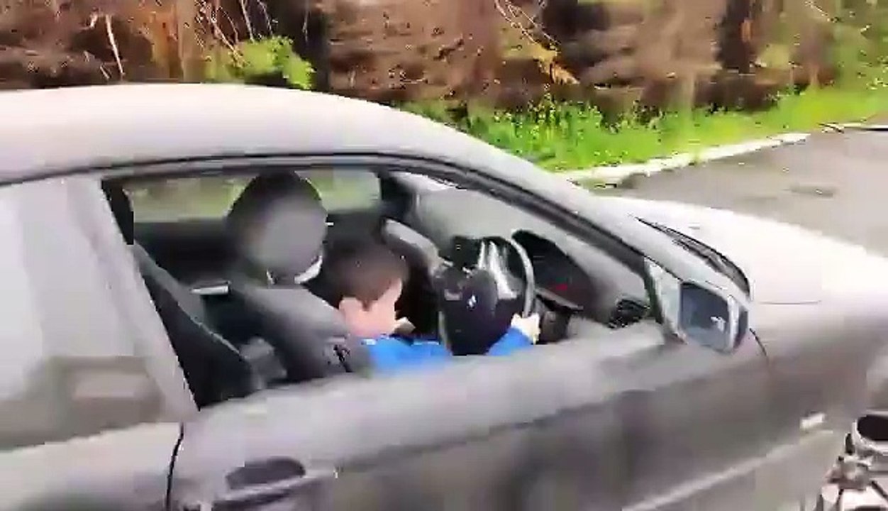8 Years old doing donuts