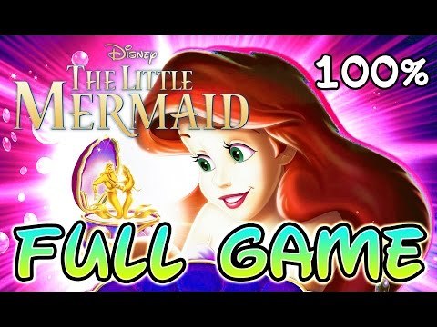 Disney's The Little Mermaid 2 Walkthrough FULL Movie Game Longplay (PS1) 100% collectibles