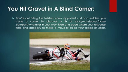 Different Motorcycle Accident Situation to Pay Attention