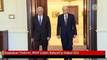 Başbakan Yıldırım, MHP Lideri Bahçeli'yi Kabul Etti