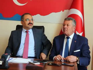 Vali ali kaban muhtarlar birliğinde hastane açıklaması