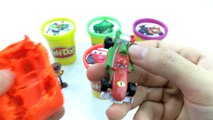 #COLOR McQueen Cars! The Good Dinosaur T-REX Kids Video Play Doh and Finger Family for Kids