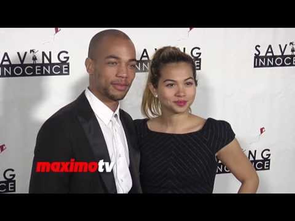 Kendrick Sampson 2nd Annual "Saving Innocence" Gala Red Carpet - The Vampirre Diaries