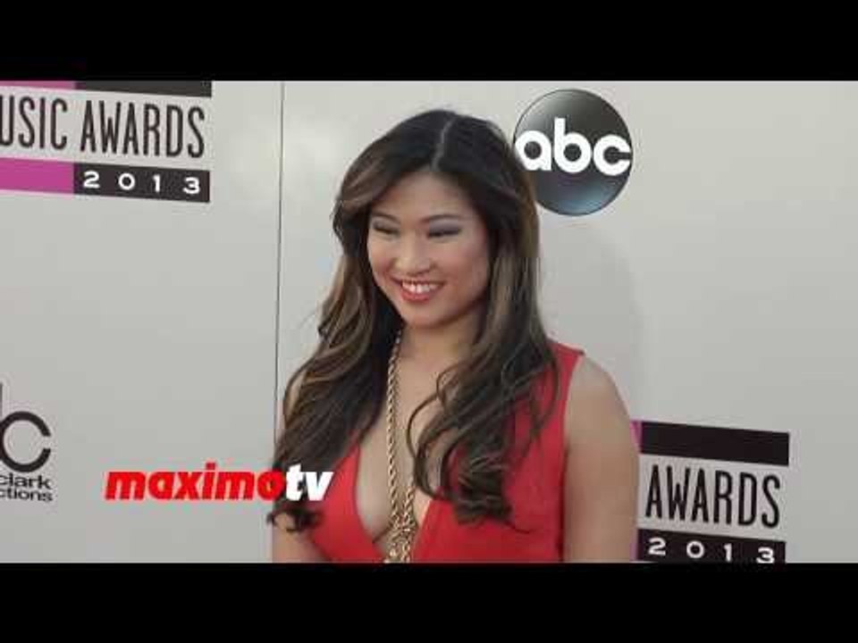 Jenna Ushkowitz 2013 American Music Awards Red Carpet - AMAs 2013