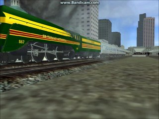 Seaboard Air Lines P Class #867 Silver Meteor Connection 1939 for TS12