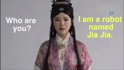 Çin'de Jia Jia Adlı Robot, İlk İngilizce Röportajını Gerçekleştirdi
