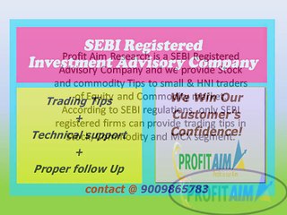 SEBI Registered Investment Advisory Company-Profit Aim