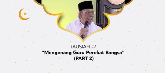 Damai Indonesiaku - "Mengenang Guru Perekat Bangsa" (part 2)