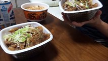 【吉野家】　牛カルビ丼×2を喰う！　【並盛】