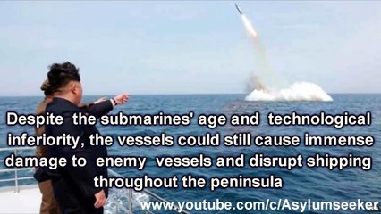 North Korea worlds second largest submarine forces in number