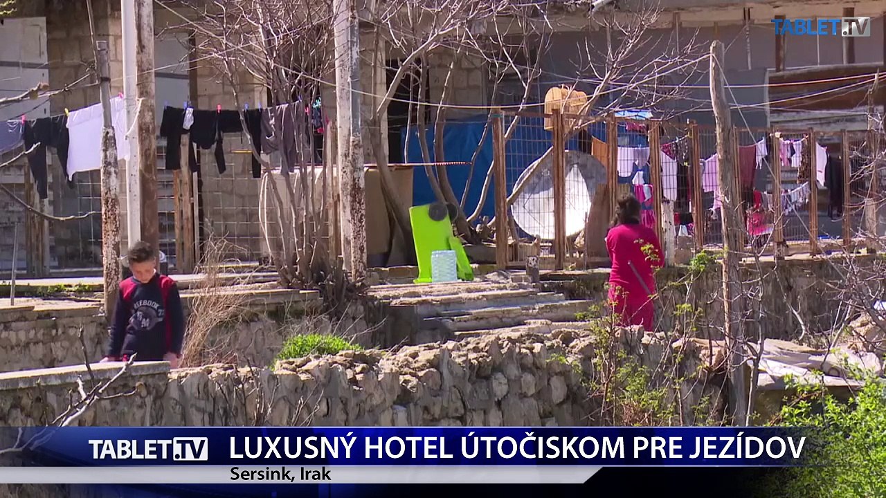 Luxusný hotel v Iraku miestom pobytu utečencov