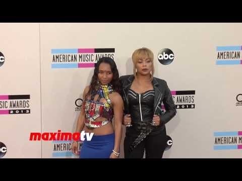 TLC Chilli and T-Boz 2013 American Music Awards Red Carpet - AMAs 2013