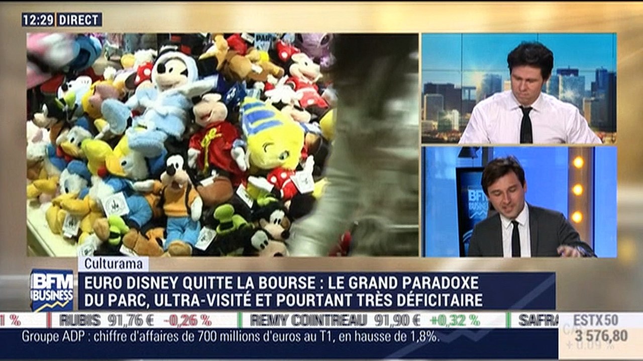 Culturama: Eurodisney quitte la Bourse - 26/04