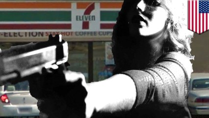 7-Eleven clerk caps armed robber  on her cigarette break