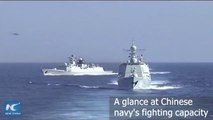 A glance at Chinese navy's fighting capacity