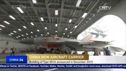 China’s Aircraft carrier.