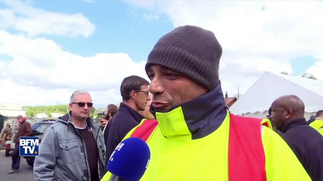 Visite surprise de Le Pen à Whirlpool: Macron manque carrément de courage , pour un salarié