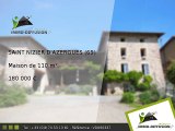 Maison A vendre Saint nizier d'azergues 110m2 - 180 000 Euros