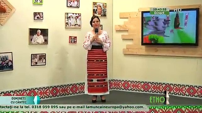 Liliana Geapana - Cadanele din Bestepe (Dimineti cu cantec - ETNO TV - 31.07.2015)