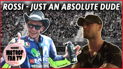 Americas MotoGP: Rossi - Just an absolute dude