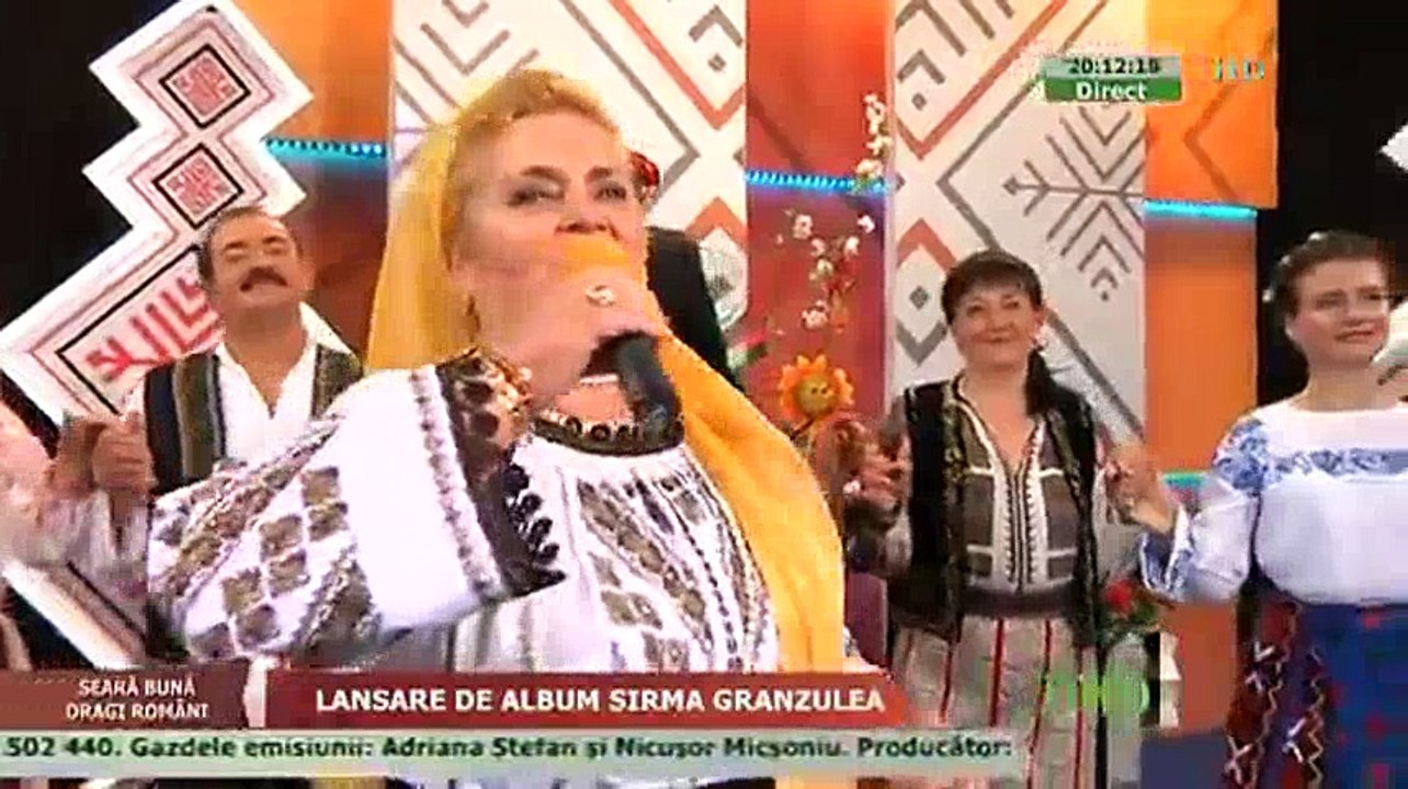 Geta Postolache - Drag imi este ca sa joc (Seara buna, dragi romani! - ETNO TV - 10.07.2015)
