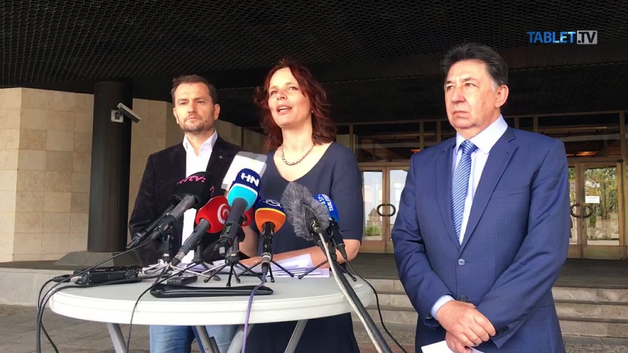 ZÁZNAM: Brífing poslancov NR SR za hnutie OĽaNO-NOVA