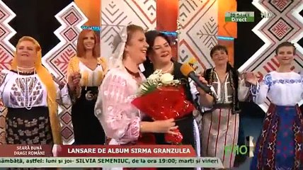 Maria Dan Paucean - Cine bea si canta mandru (Seara buna, dragi romani! - ETNO TV - 10.07.2015)