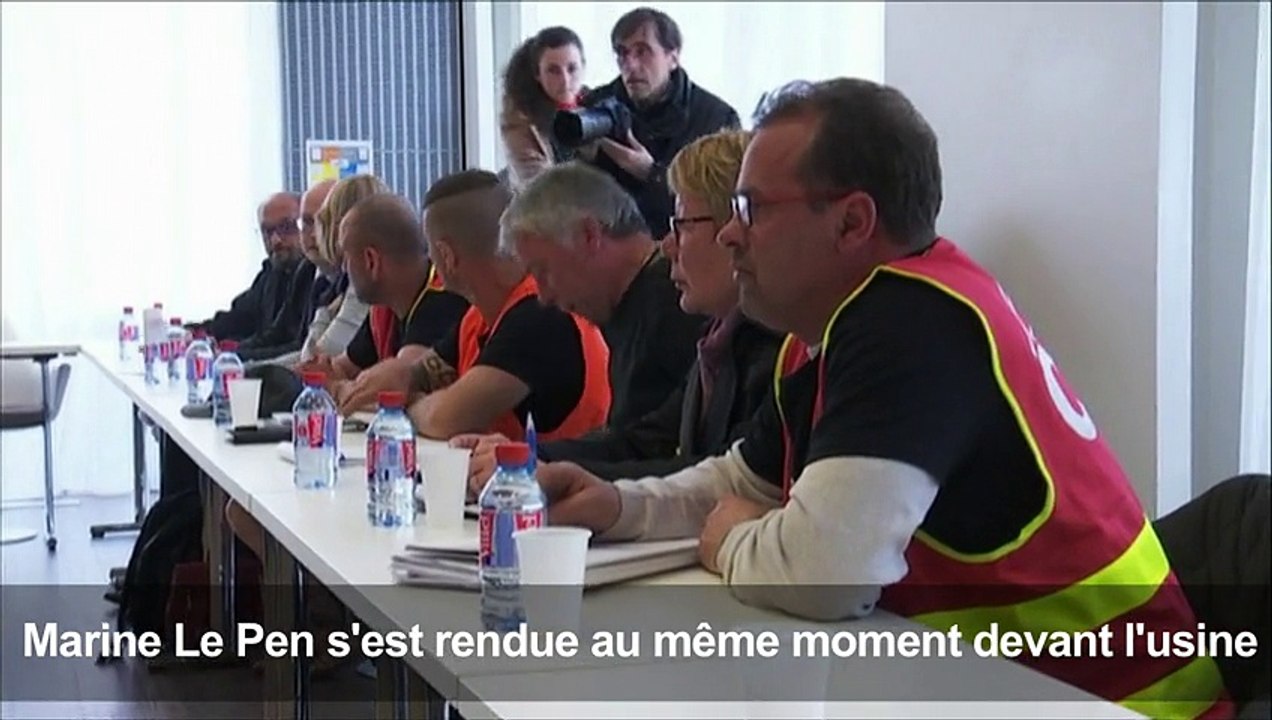 Whirlpool: Le Pen fait de "l'utilisation politique" (Macron)